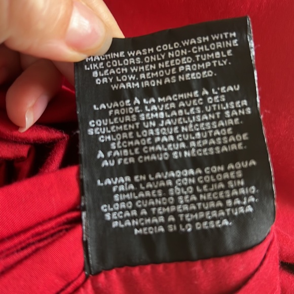 Ralph Lauren queen flat sheet wine red 100%cotton - Picture 4 of 4